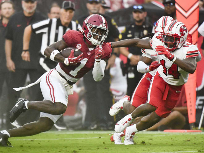 Alabama WR Kendrick Law ruled out for Tide's clash against Vanderbilt