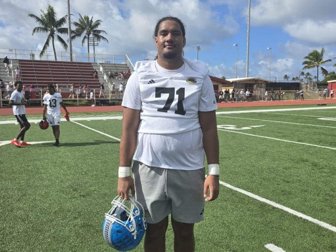 Polynesian Bowl Exclusive: Elite 2026 OL Keenyi Pepe talks Oregon