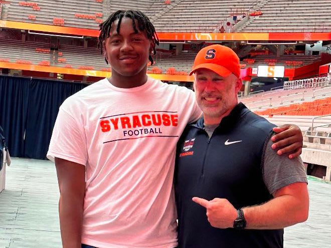 2026 DL Carmelo McKenzie recaps 'surreal' Syracuse camp visit