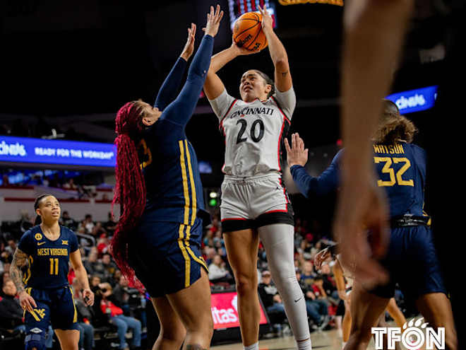 WBB: Bearcats fall to No. 18 West Virginia on Senior Day