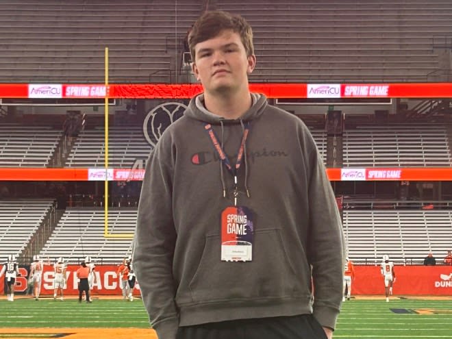 2027 OL Grady Holmes 'fired up' by Syracuse offer