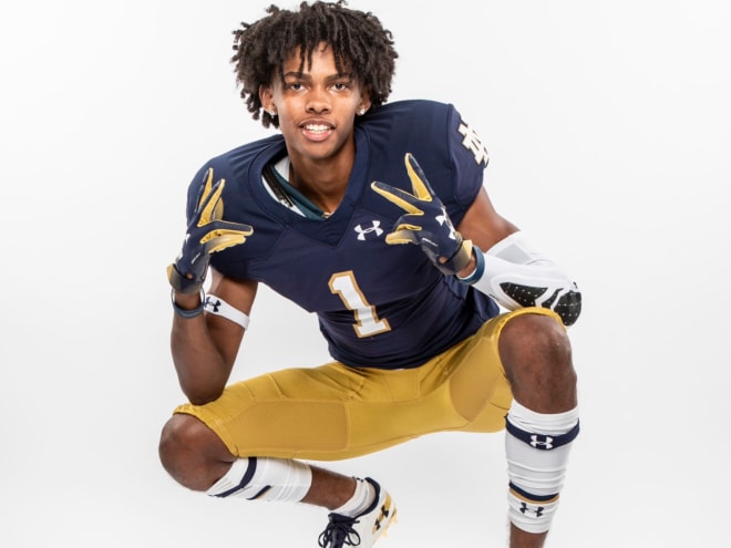 WR Andrel Anthony Places Notre Dame In Top Four List