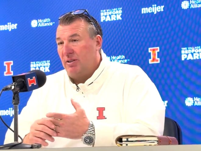 Watch:  Bret Bielema discusses recruiting, transfer portal, & more