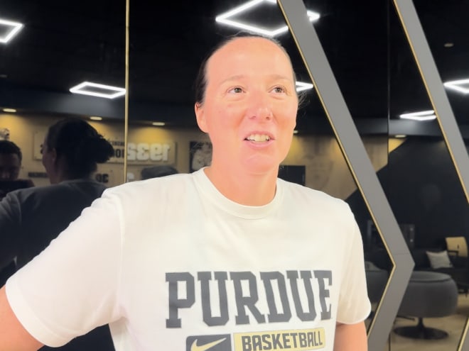 VIDEO: Katie Gearlds and Mark Stephens talk Purdue WBB's recruiting class