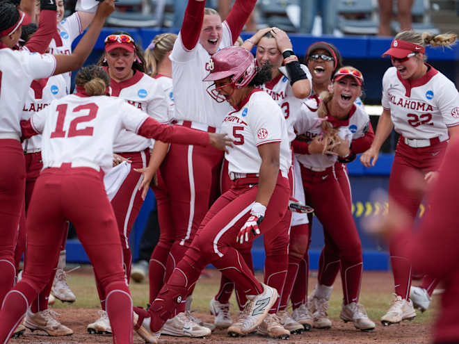 Sooner Magic? Ella Parker's walk off pushes OU past Tennessee at WCWS