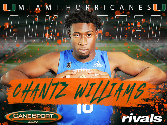 Chantz Williams commits in huge win for Diaz & Co.