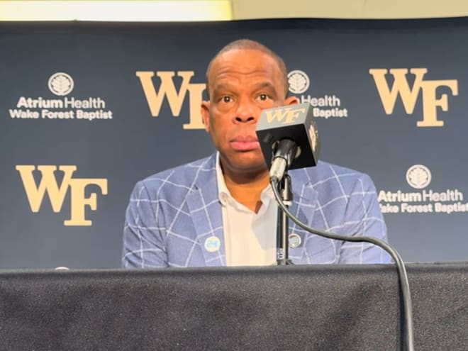 Hubert Davis Post-Wake Forest Press Conference