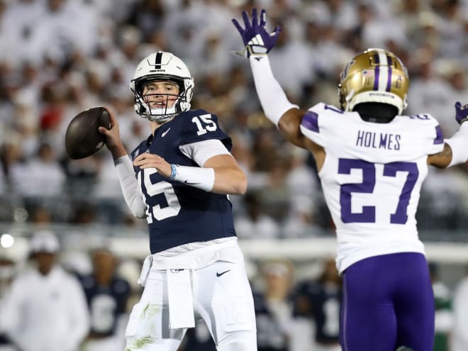 HV TV: Every throw from Penn State QB Drew Allar versus Washington