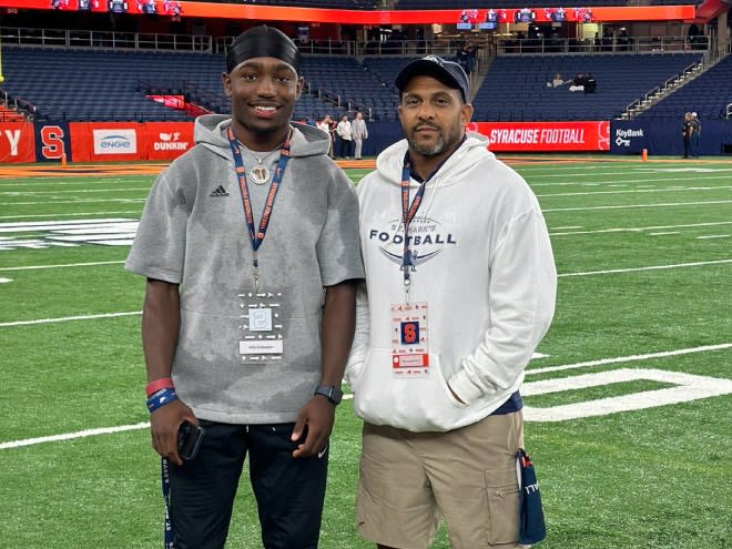 2026 WR Chevy Shakespeare reacts to 'crazy' visit to Syracuse