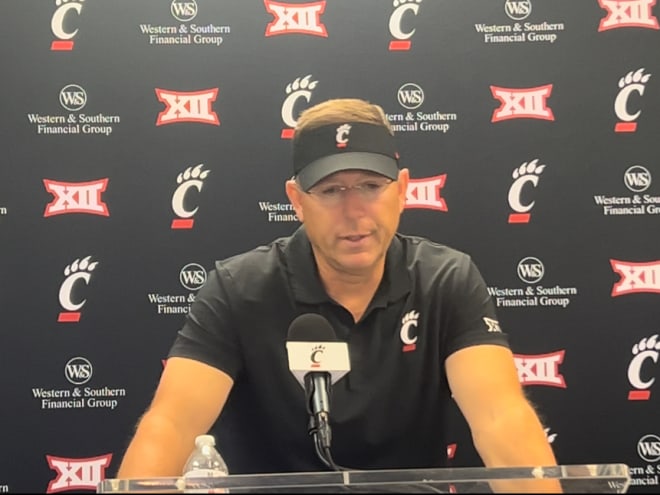 Video: Bearcats HC Satterfield, S Canteen, C Gerhardt and QB Sorsby