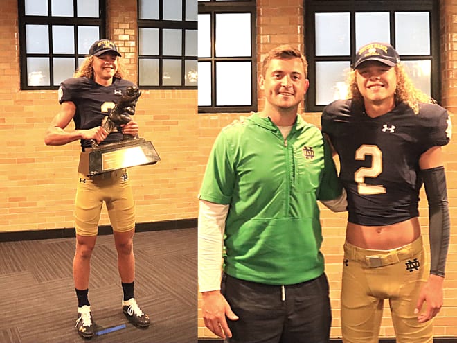 Notre Dame Offers 2023 QB Avery Johnson: ‘I Was Smiling From Ear To Ear’