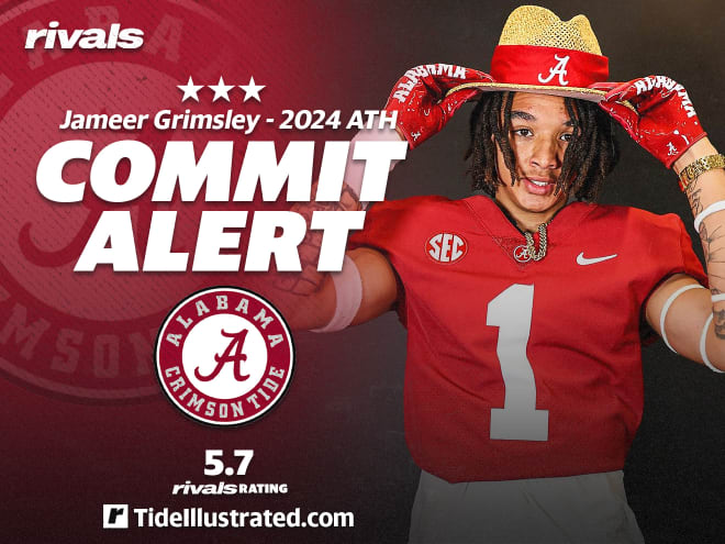 Florida ATH Jameer Grimsley commits to the Crimson Tide