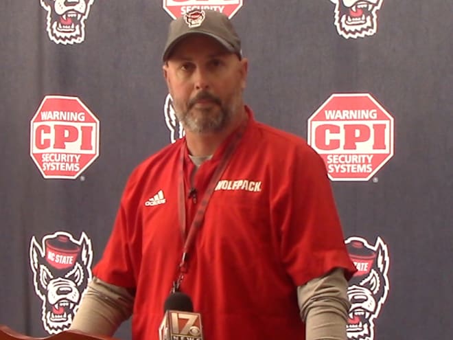 Video — NC State OC Kurt Roper incorporating new offense