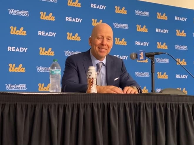 WATCH: Mick Cronin, Skyy Clark and Tyler Bilodeau recap UCLA's exhibition