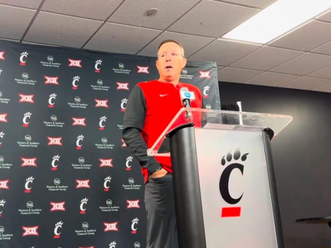 Video: Bearcats HC Satterfield, S Minkins and TE Royer