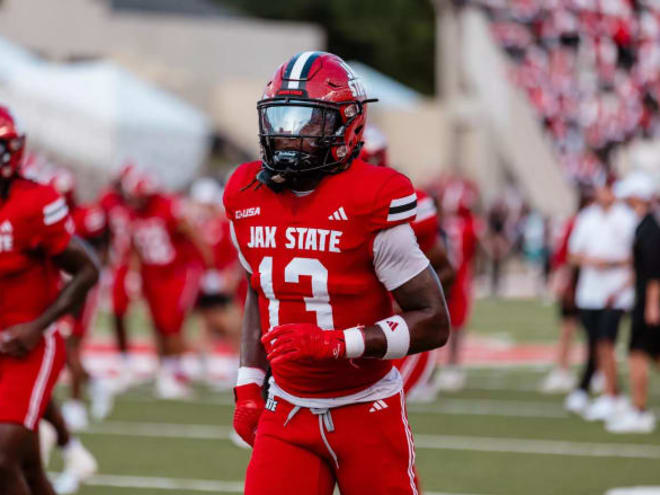 Jacksonville State CB Carter commits to West Virginia