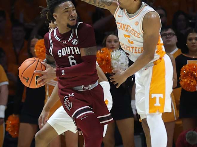 MBB: Gamecocks Fall Short In Upset Bid At #4 Tennessee