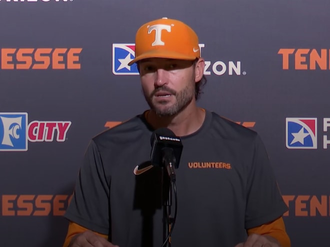 WATCH: Tennessee baseball coach Tony Vitello previews super regionals