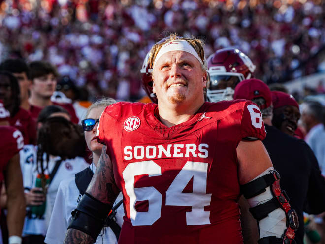 Oklahoma reserve OL Josh Bates headed to the portal