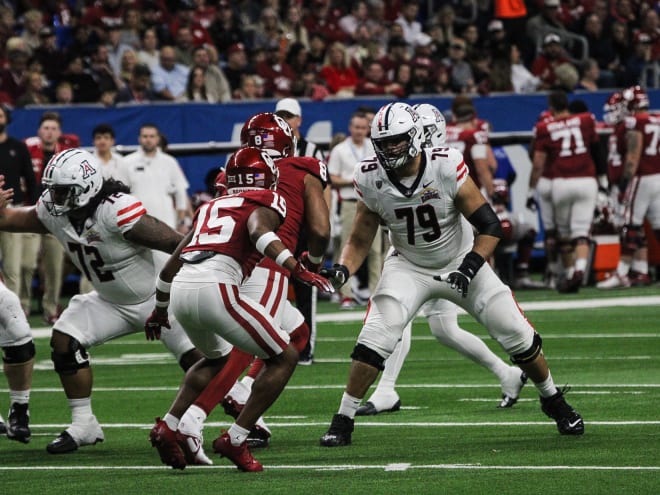 Arizona tackle Raymond Pulido will be "unavailable" for the 2024 season