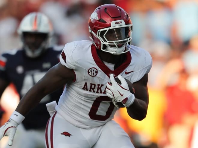 Arkansas' PFF grades, snap counts vs. Auburn 2024 - Offense