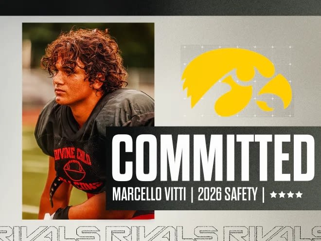 Four-star Marcello Vitti discusses Iowa commitment