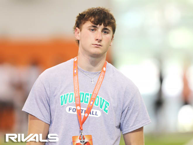 2026 Rivals250 WR Connor Salmin discusses busy fall visit schedule