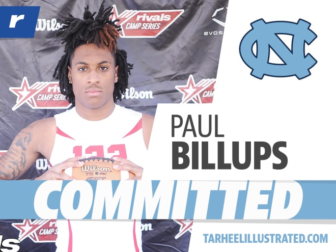 Virginia wide receiver Paul Billups commits to North Carolina