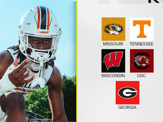 Tennessee football in Top 5, will get official visit from 4-star DB