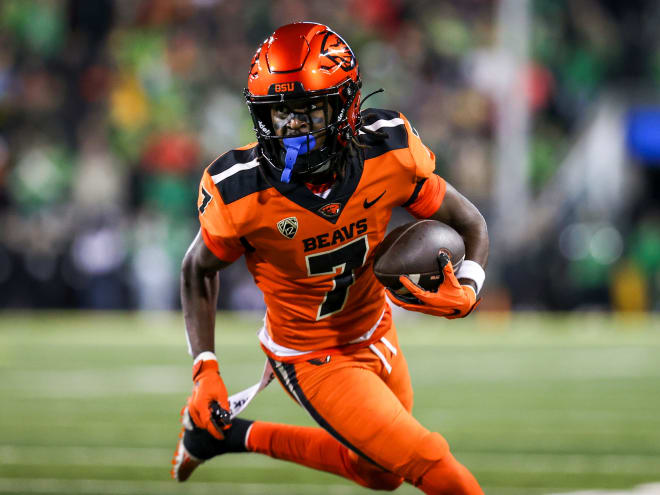 Oregon State loses WR Silas Bolden to transfer portal