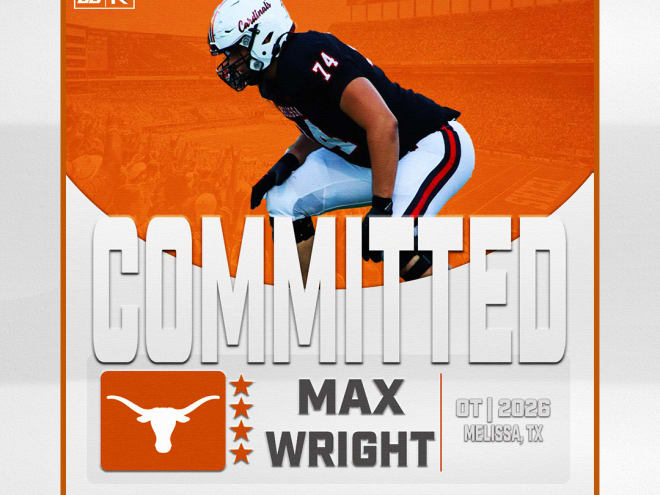 Longhorns land commitment from Rivals250 Max Wright