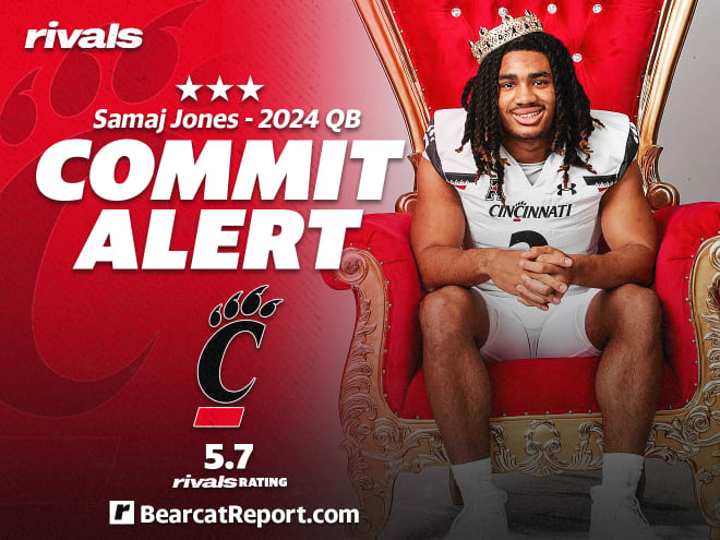 Quarterback Samaj Jones commits to Cincinnati