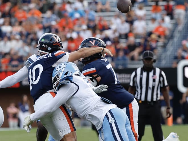 Hampton and the Heels roll through the hapless Hoos 41-14