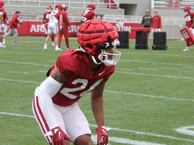 WATCH: Video from Arkansas' 4th spring practice