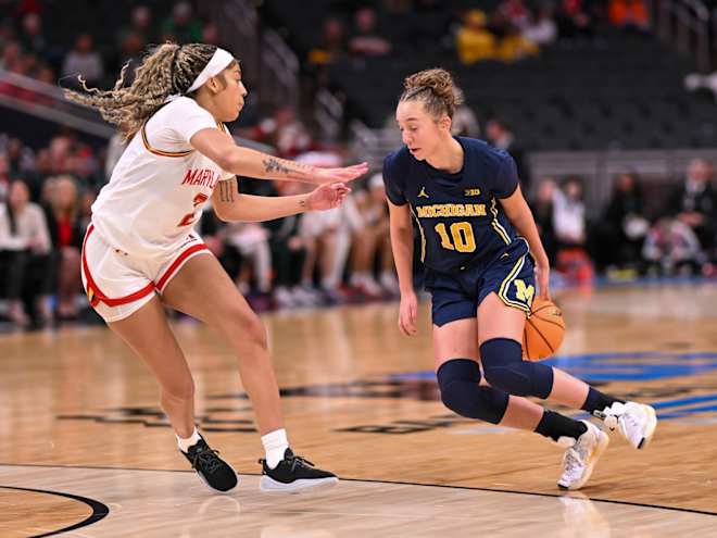 Michigan upsets No. 15 Maryland in BTT, moves on to semifinals