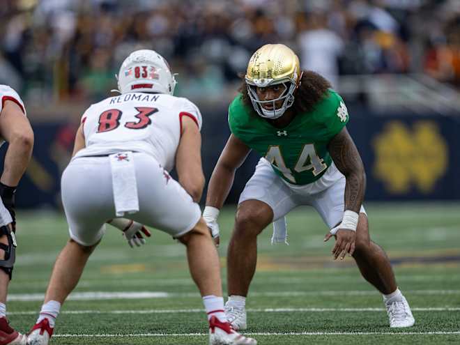 Notebook: How Notre Dame's defensive end depth spawned edge changes