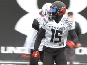 UA All-America Game Video: Highlight v. Spotlight WR v. DB