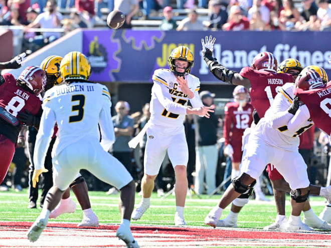 Mizzou routs UMass 45-3 in unconventional road matchup