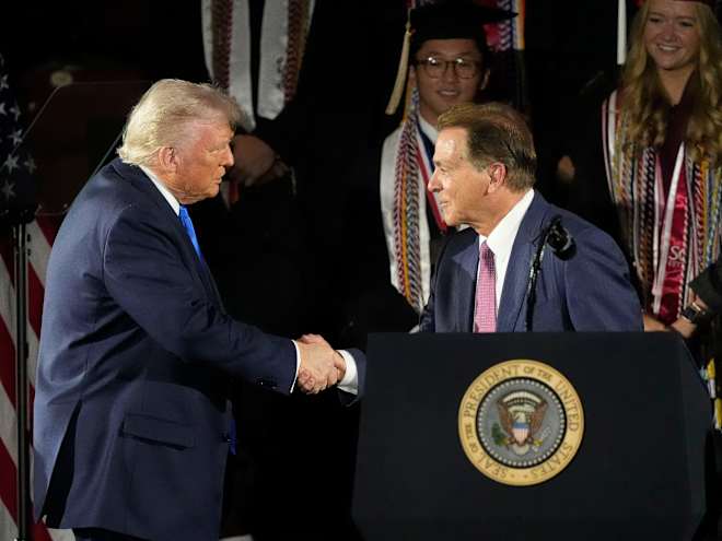 Nick Saban expected to co-chair presidential commission on college sports