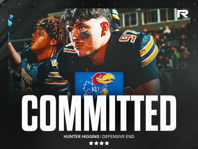 2026 four-star DE Hunter Higgins ready to change views on Kansas football