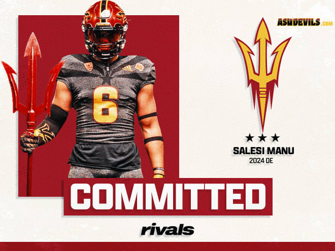 2024 defensive end Salesi Manu commits to ASU 2024 defensive end Salesi Manu commits to ASU