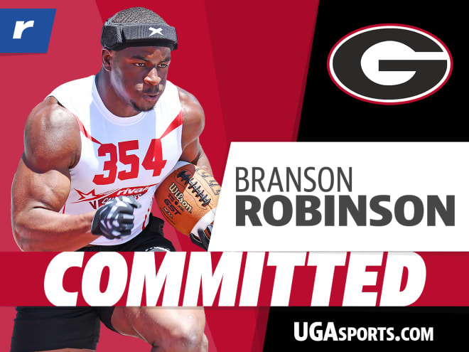 Five-star RB Branson Robinson to UGA: 'They finished what they started'