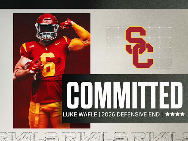 Luke Wafle's HS coach says new USC commit is 'the total package'
