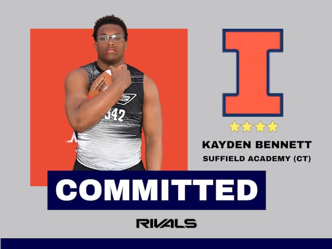 Commit:  Four-star defensive end Kayden Bennett picks Illinois