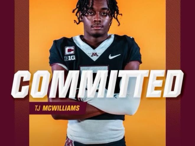 Gophers flip All-American wide receiver TJ McWilliams from Purdue Gophers flip All-American wide receiver TJ McWilliams from Purdue