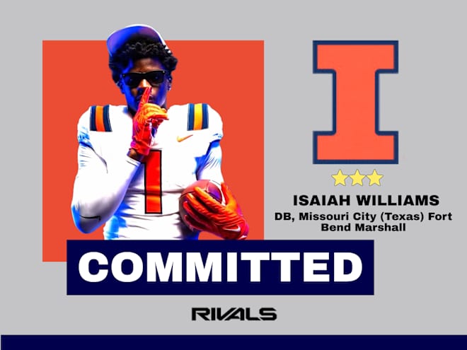Commit:  Illinois lands three-star defensive back Isaiah Williams