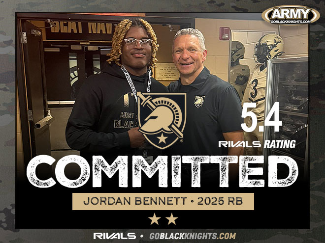 Talented RB Jordan Bennett commits to No. 23 ranked Army Black Knights