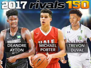 Class of 2017 updated rankings: A new No. 1 takes over