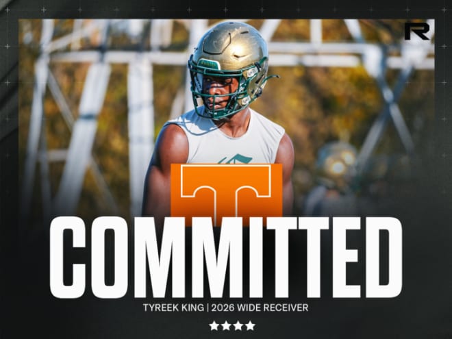 Top-100 WR Tyreek King commits in-state to the Tennessee Vols