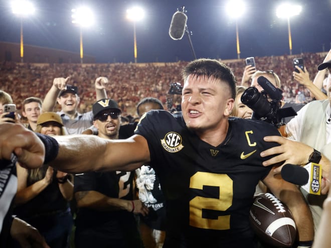 Diego Pavia believes Vanderbilt can go "anywhere we want" after Alabama win